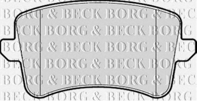 BORG & BECK bbp2055 -  Комплект тормозных колодок, дисковый тормоз